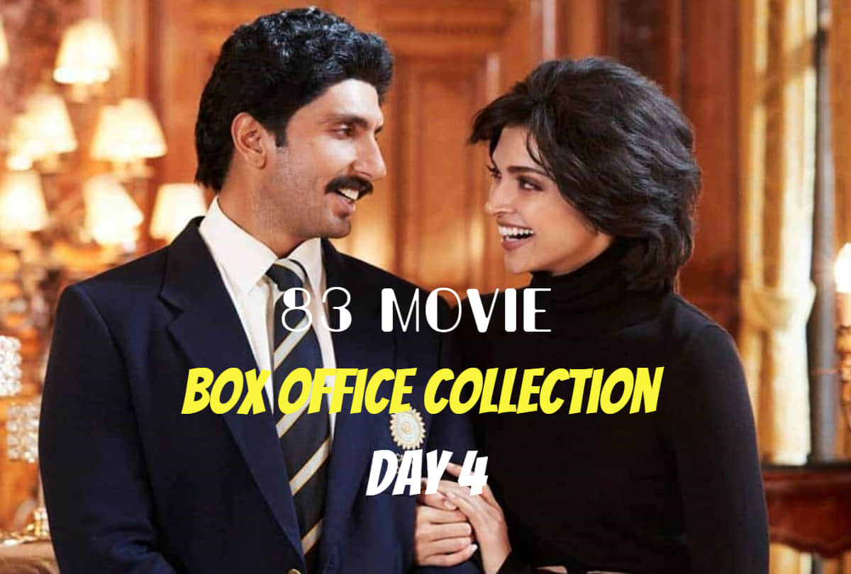 83 Box Office Collection Day 4: Ranveer Singh 83 Movie Looking Tough Now to Cross Even 100 Crore Mark