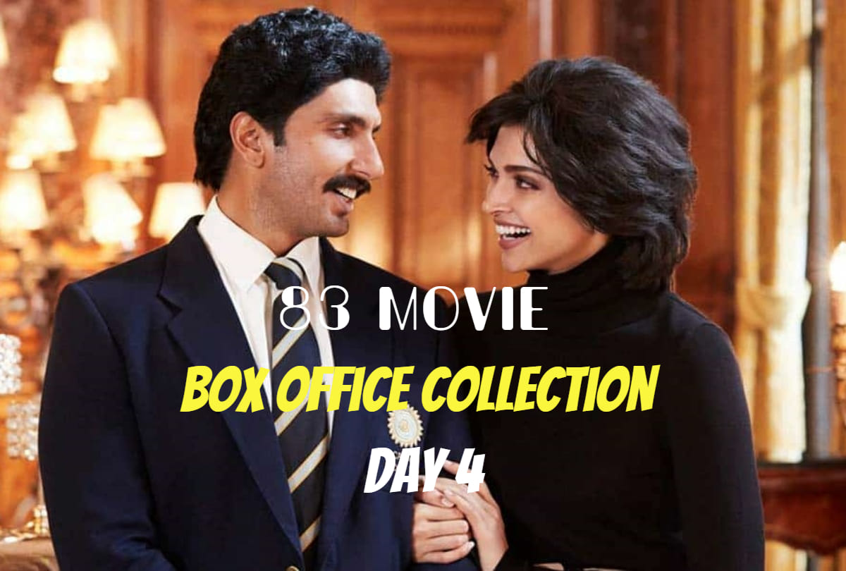 83 Box Office Collection Day 4: Ranveer Singh 83 Movie Looking Tough Now to Cross Even 100 Crore Mark
