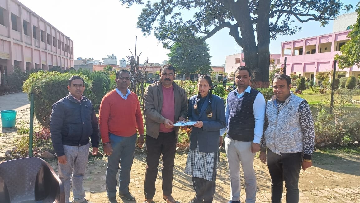 Dikshant tops in Quiz Competition, Yamunanagar