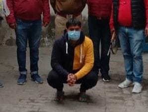 The absconding constable arrested in the Airman recruitment recruitment case in the Air Force