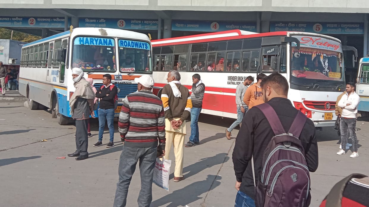 After the arrival of new buses, the frequency of buses from Kaithal to Delhi will increase.