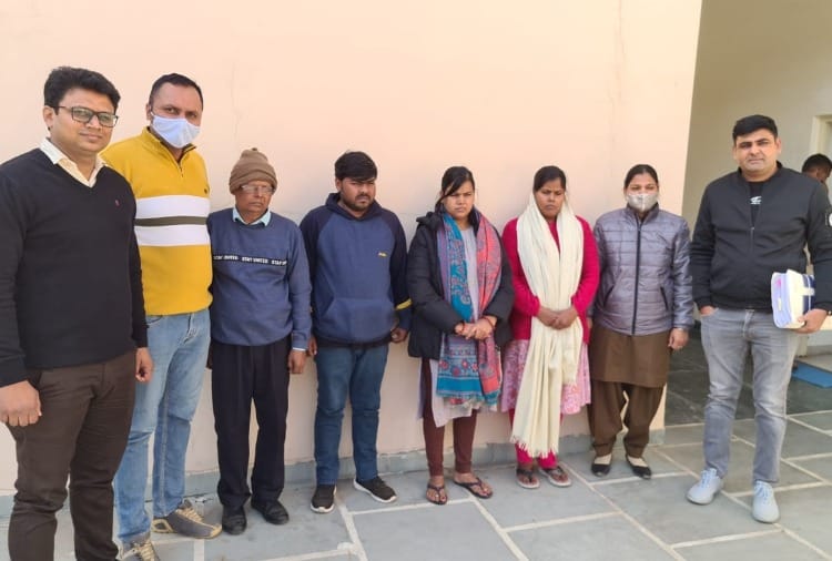 Four people arrested for cheating two crore rupees in Sonipat of Haryana
