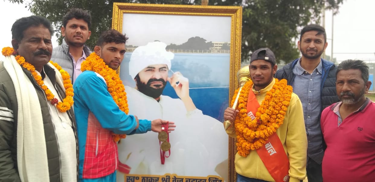 Bhim Pehalwan dedicated the gold medal to the Guru