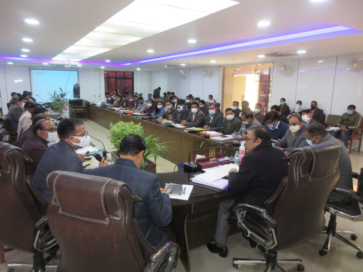 Nodal officer reviews development works