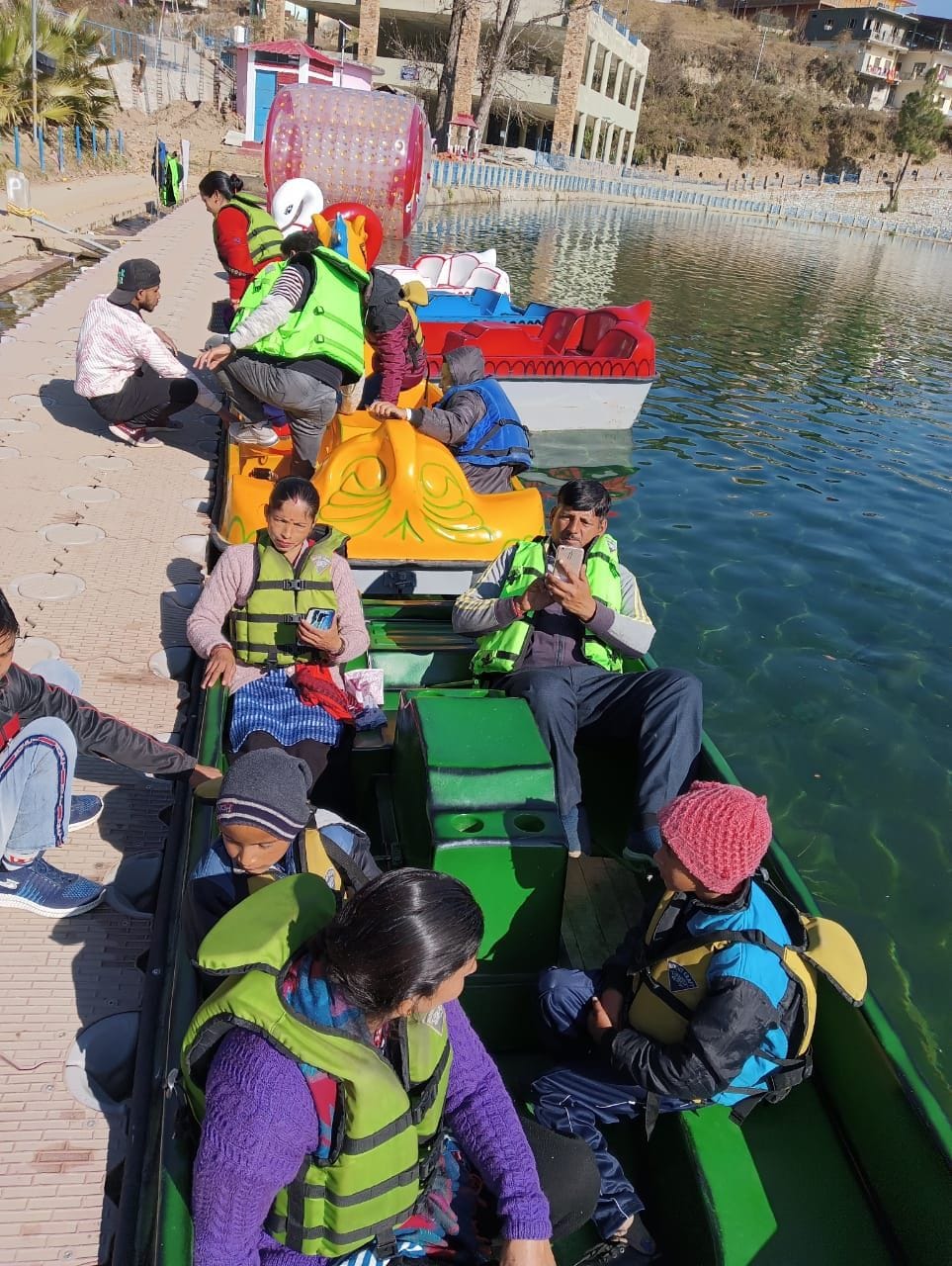 Boating In Baijnath Lake