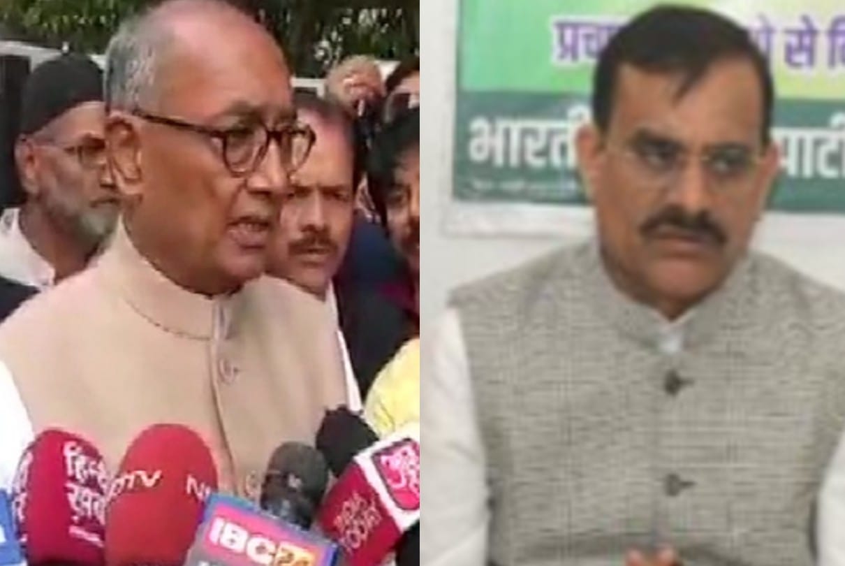 Political retaliation: Diggy said - VD Sharma is a mindless child, VD said - I am 50 years old, guess who is foolish