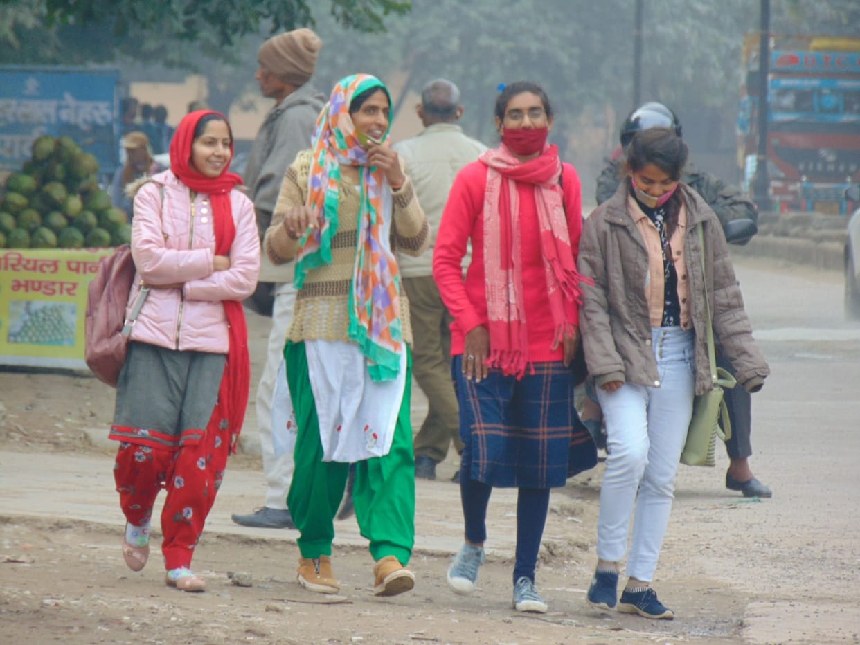 2 degree drop in maximum temperature, chills increased