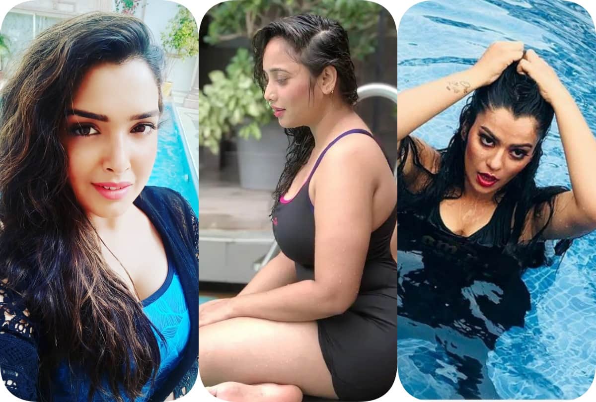 Bhojpuri: Monalisa Amrapali Dubey Rani Chatterjee Nidhi Jha Shraddha Sharma shared their bold look