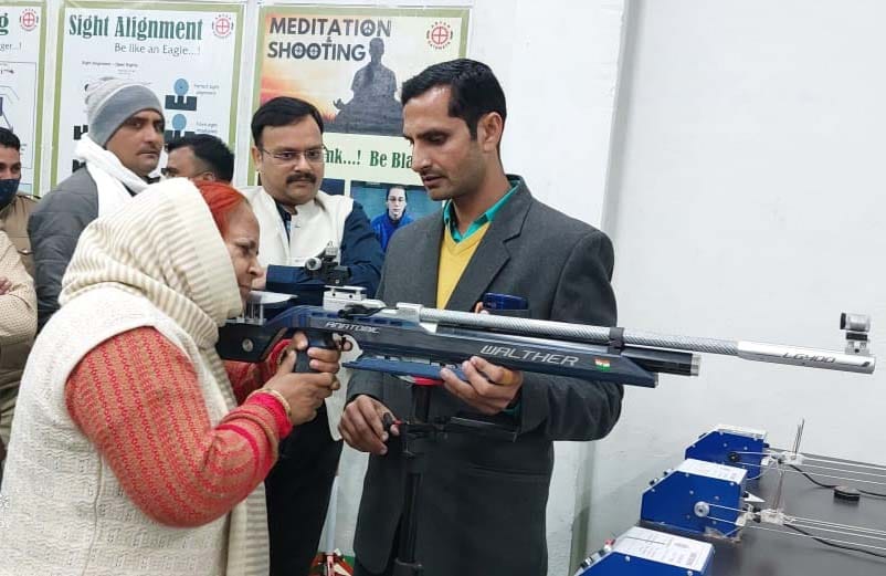 Ashwani and Karthik became champion of champion in shooting