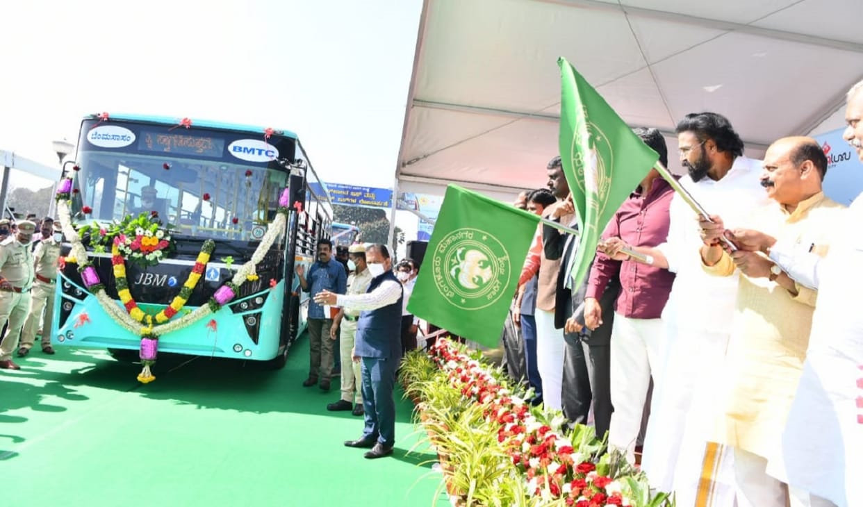 electric buses in bangalore bmtc jbm ecolife electric bus specifications electric vehicles in india Bangalore Metropolitan Transport Corporation BMTC