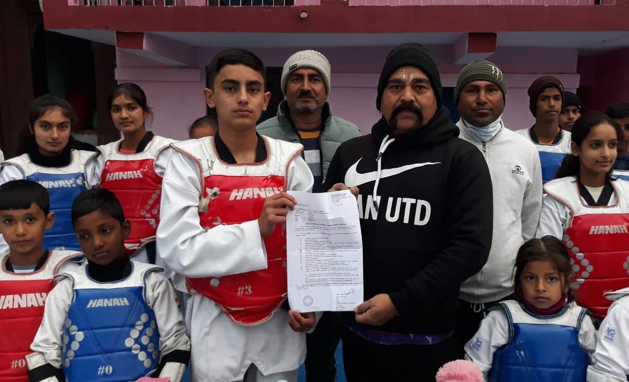 Bhashit Selected For KRC Boys Sports Company