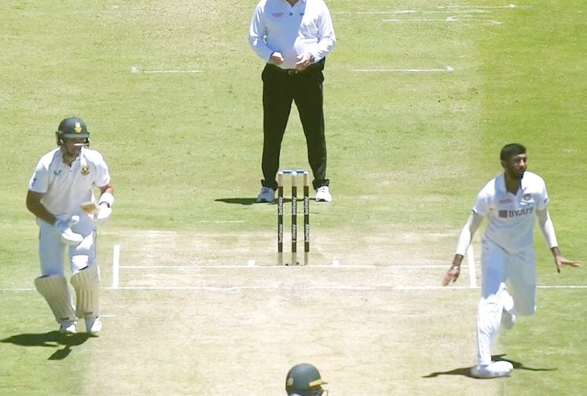 VIDEO: Jasprit Bumrah injured in the Centurion Test against South Africa, bent his leg while bowling