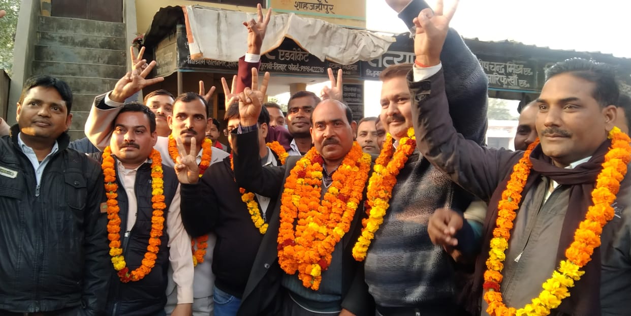 Jagatbhan became Bar Association President and Raghavendra Treasurer