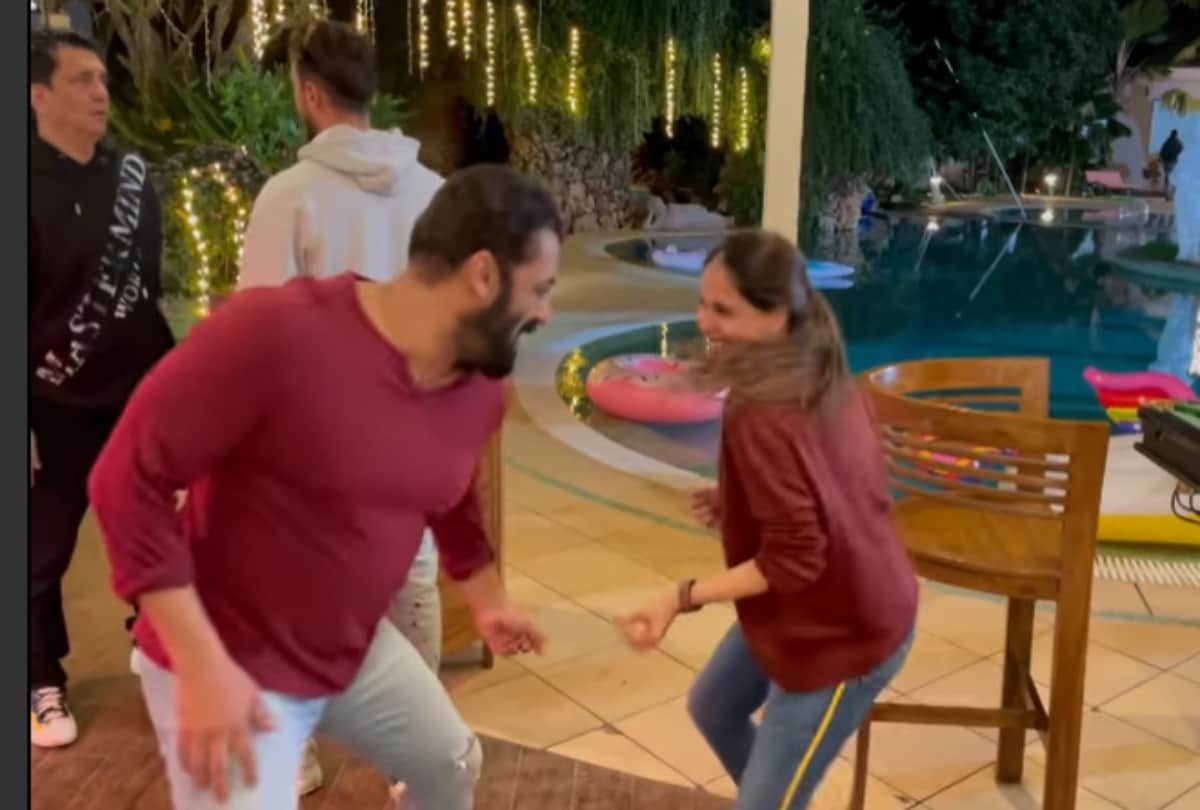 Salman Khan Birthday Genelia Dsouza did tremendous dance with Salman  video shared on social media
