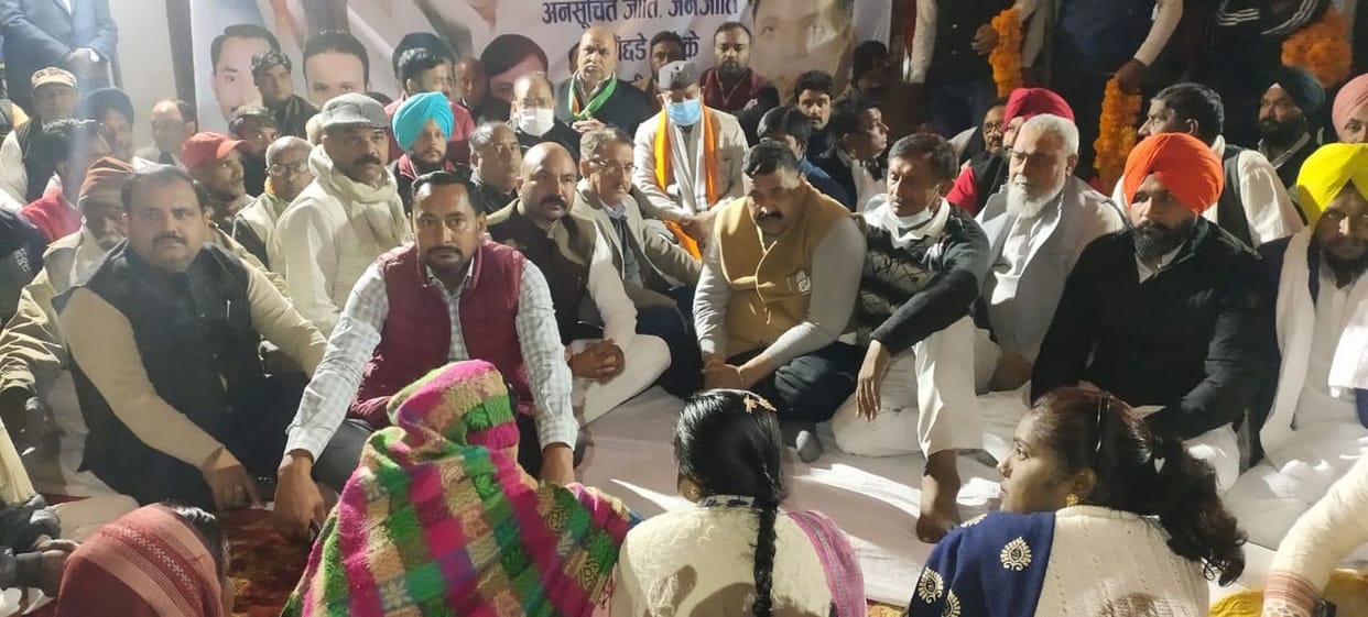 Ex CM Harish Rawat in Sitarganj