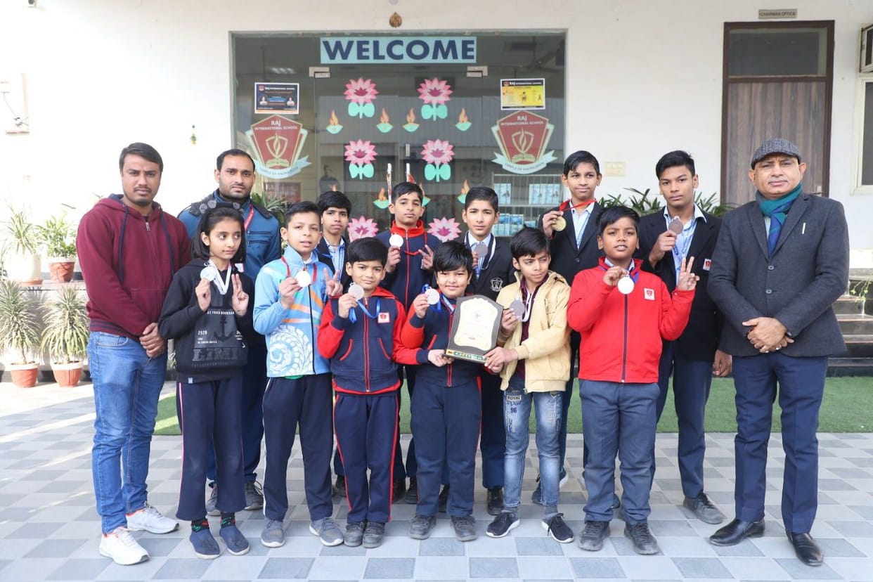 Tushar, Kushagra and Jatin won gold medals in Kwan's Do Competition