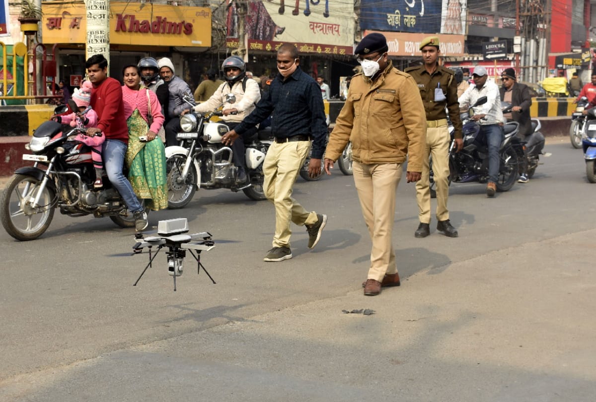 Efforts to deal with traffic jam in Gorakhpur showed effect so no long jam in city