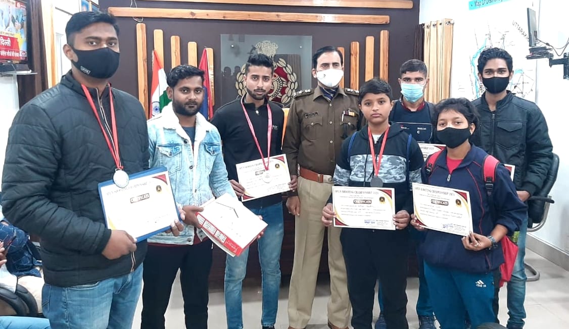 Aditya won gold in Air Pistol