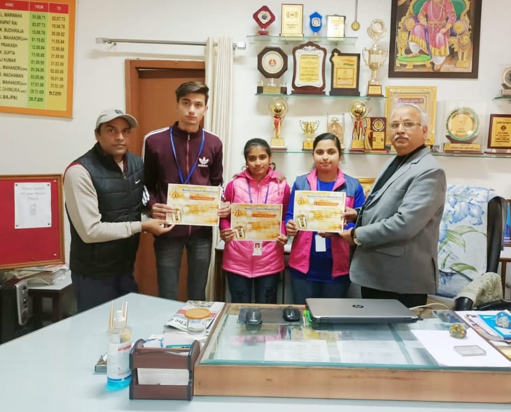 Krutika first in poster making competition, Yamunanagar