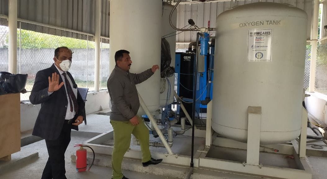 Oxygen plant repaired, waiting for trial