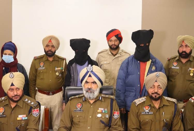 Police arrested three people including a woman in Patiala
