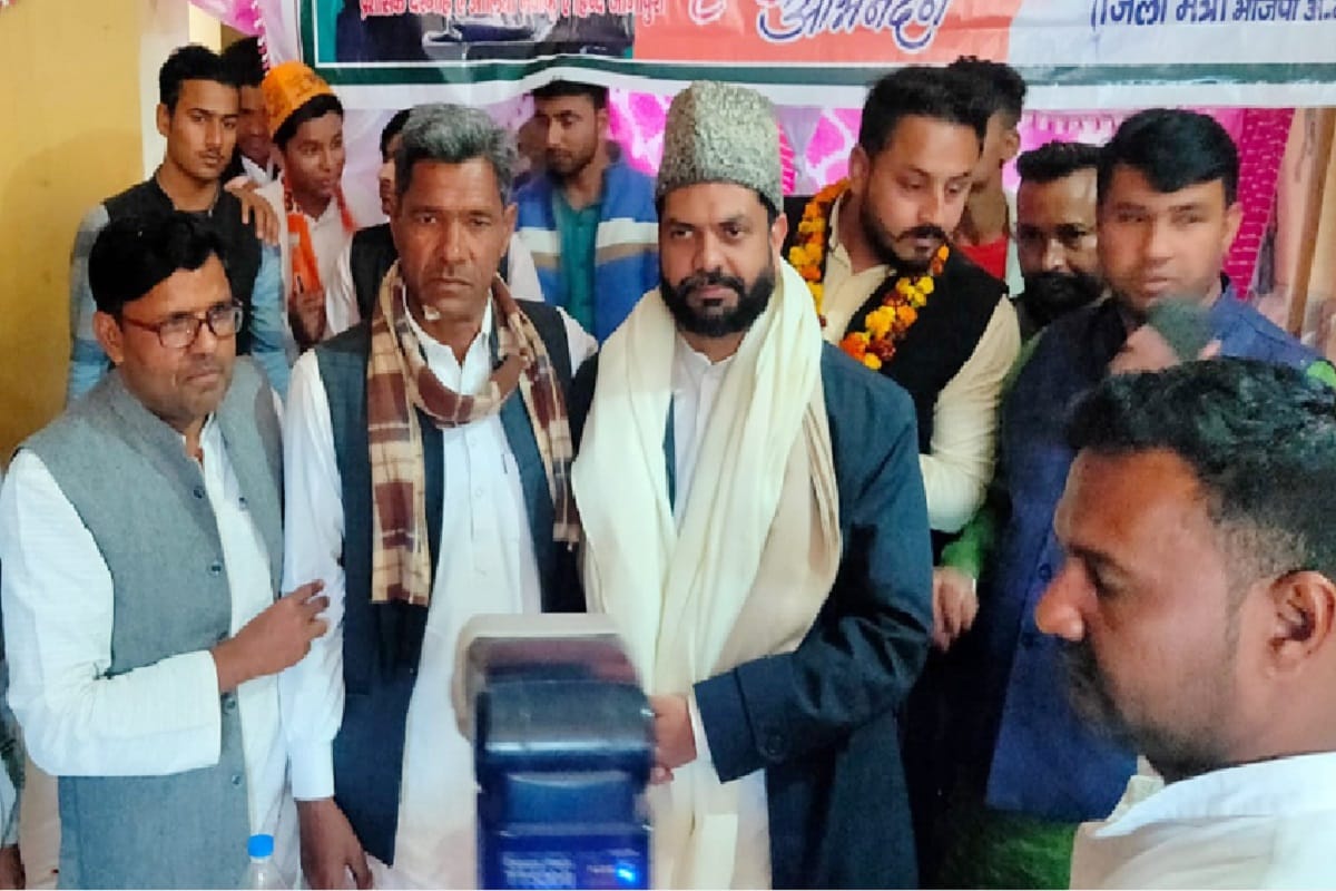 Saharanpur News: Shia religious leader Dr. Syed Habib said that BJP government good working for the of Muslim society