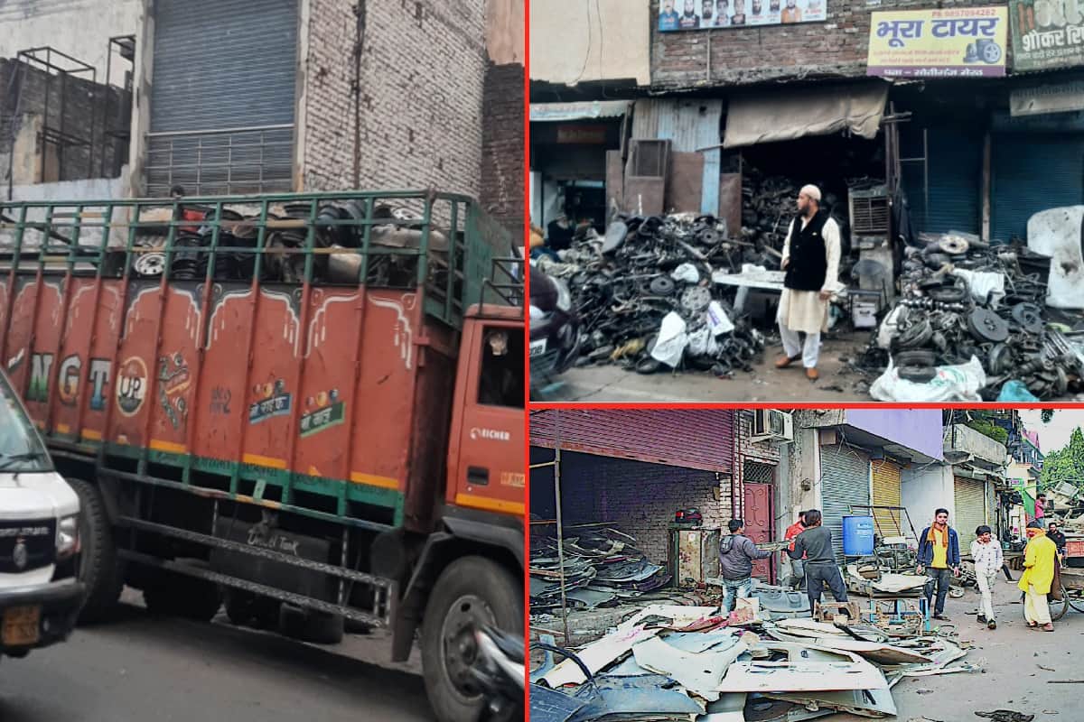 junkies of Sotiganj are getting cut in other districts by stealing vehicles, 15 scraps have been identified