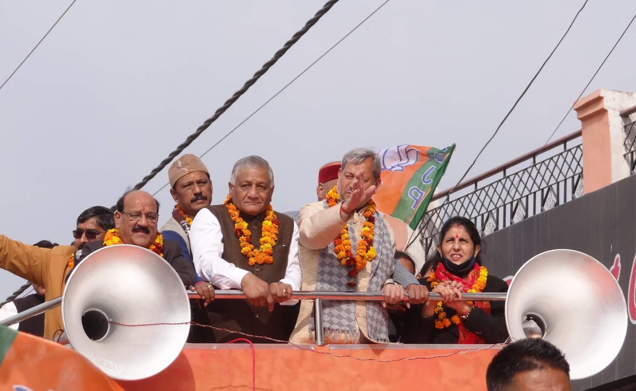 BJP will come to power again on the strength of double engine: VK Singh