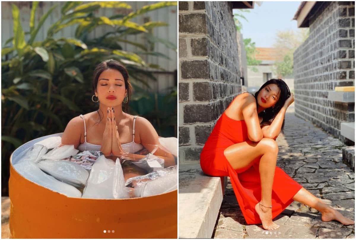 Shah Rukh Khan's Fan co-star Megha Gupta's bold shower photos in blue bikini goes viral