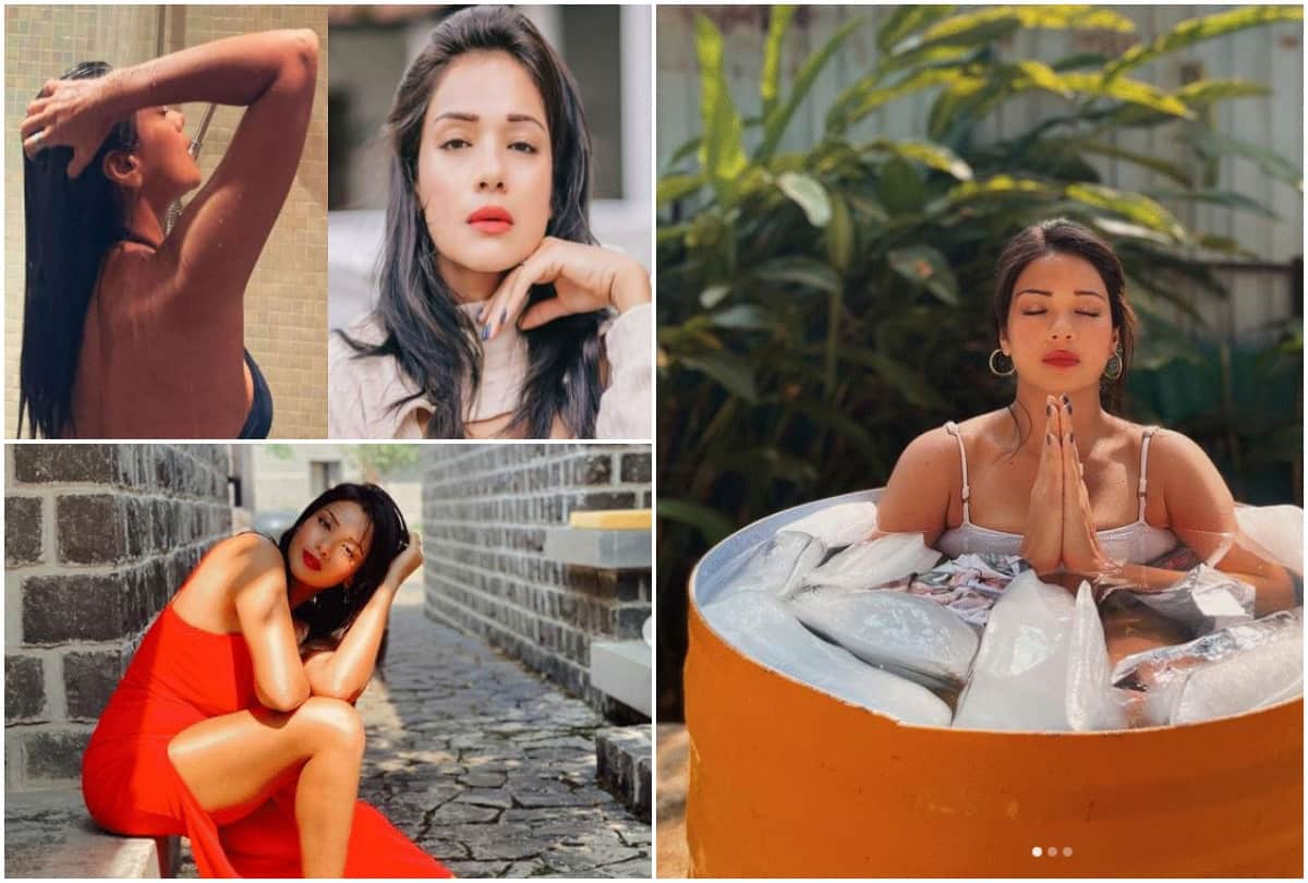 Shah Rukh Khan's Fan co-star Megha Gupta's bold shower photos in blue bikini goes viral