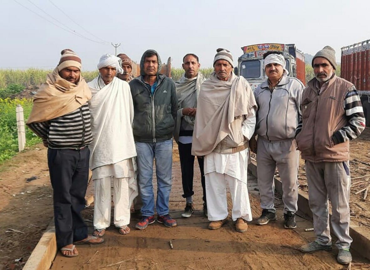 Weighing stopped due to non-lifting of sugarcane from purchasing centers