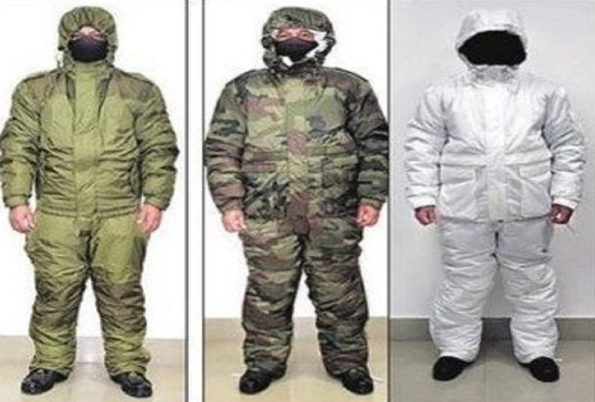 DRDO was hands over technology for indigenous extreme cold weather clothing system ECWCS to five Indian companies