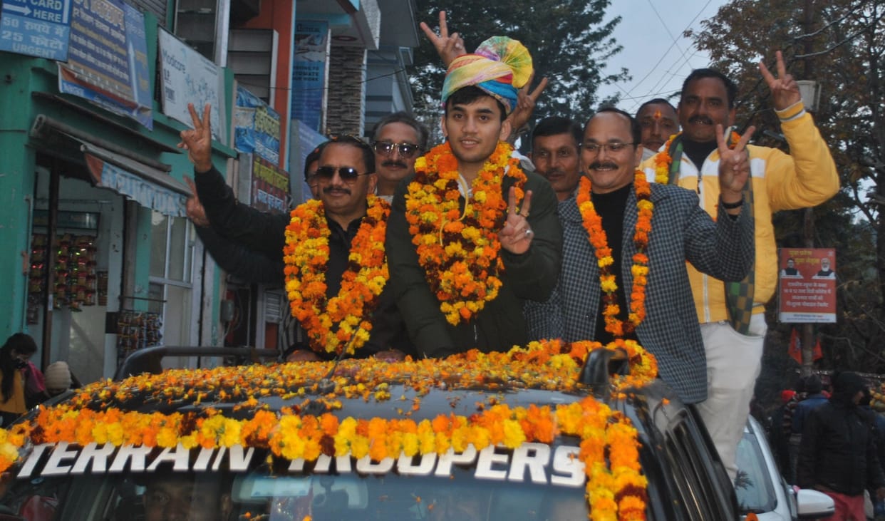 Lakshya Sen Gets Warm Welcome In Almora