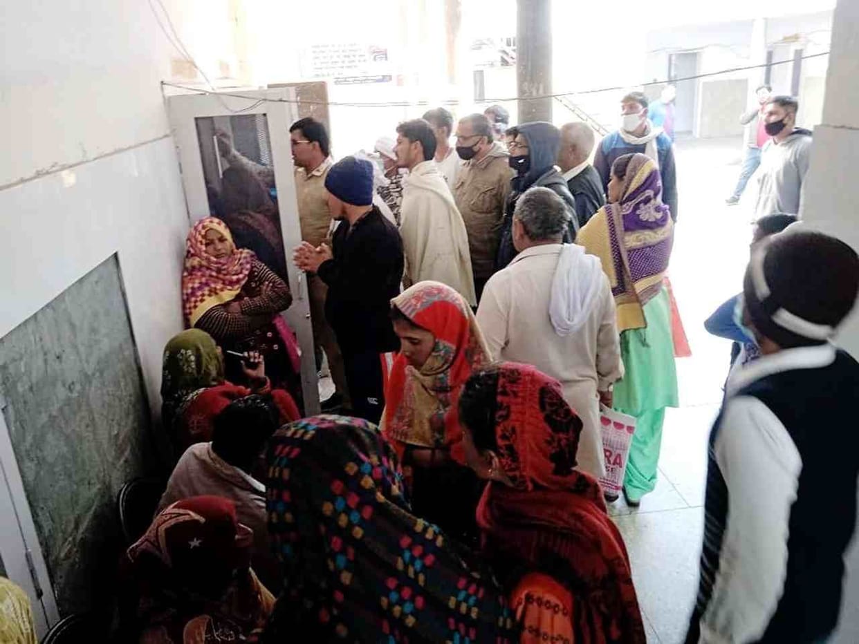 Two doctors did not reach the Disability Testing Medical Board, now next week again the disabled will have to come to the Civil Hospital for examination