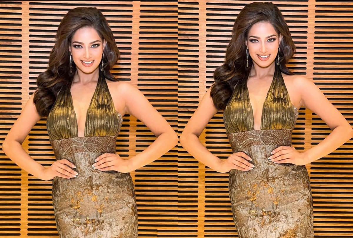 Harnaaz Sandhu Stylish Outfits Photos Miss Universe 2021 Fashion