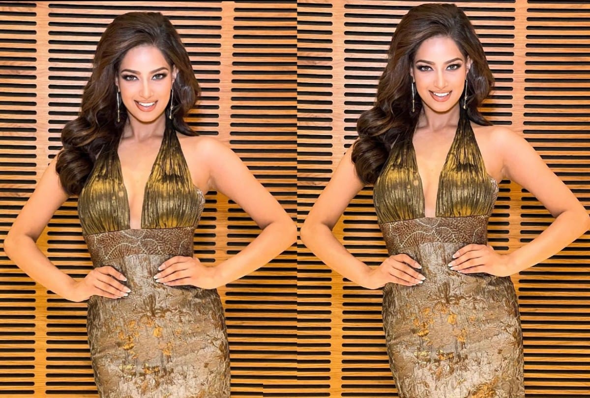 Harnaaz Sandhu Stylish Outfits Photos Miss Universe 2021 Fashion
