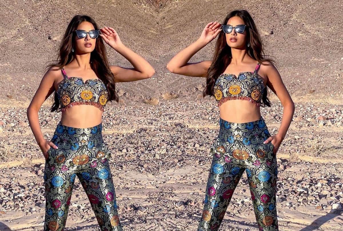 Harnaaz Sandhu Stylish Outfits Photos Miss Universe 2021 Fashion
