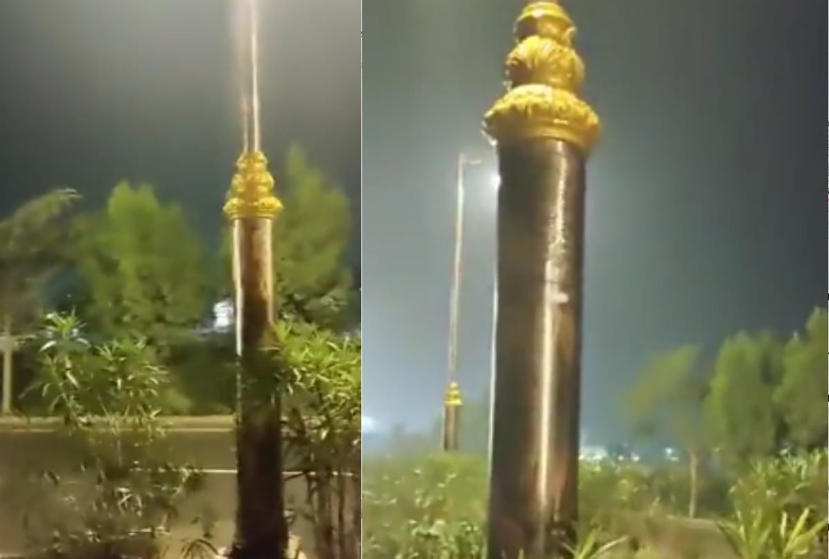 People shocked to hear hymn being played from pillars