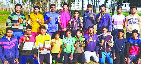 District Athletic Association honored the players