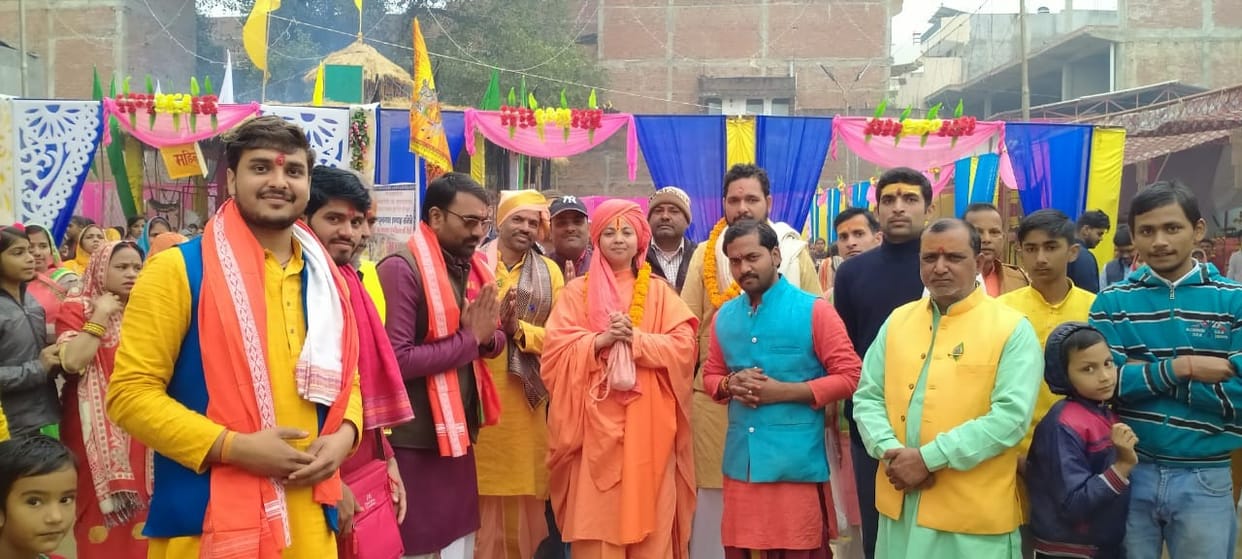 Shrimad Bhagwat Gyan Yagya concluded with huge Bhandara