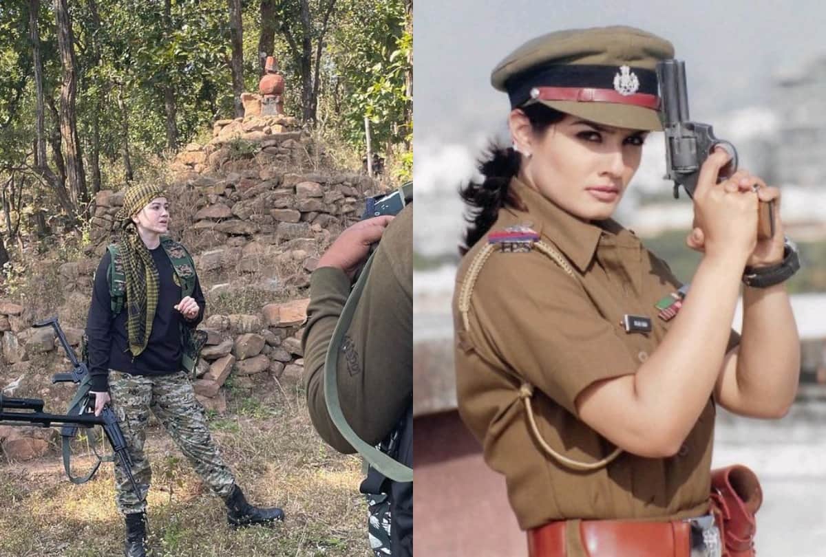 IPS officer Ankita Sharma commands operation in Naxal stronghold Bastar ranveena tandon says she is real hero