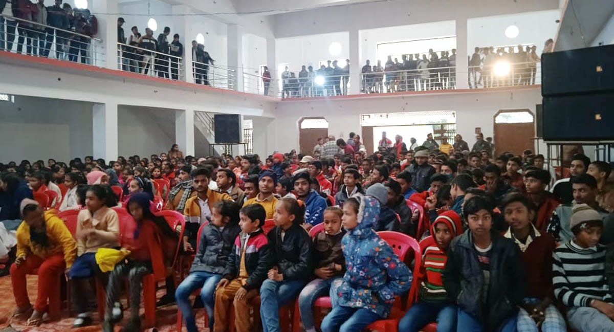 Cultural programs in the annual function