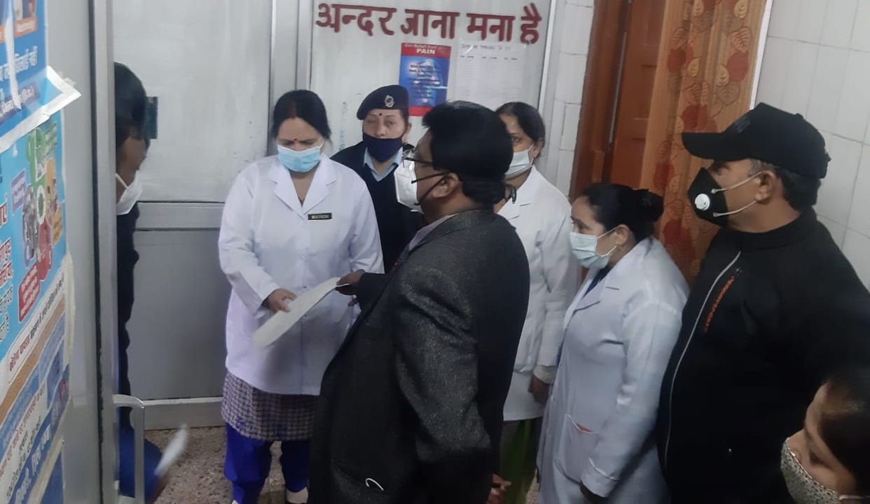 MCI team checked the arrangement of medical college