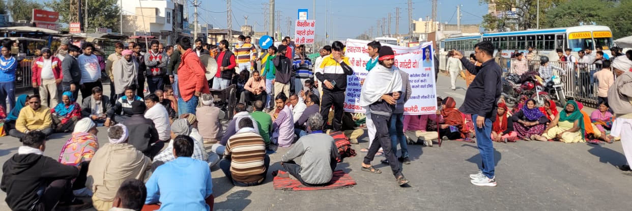 Controversy continues after the death of the youth in Narwana, the body was not picked up even after the post-mortem