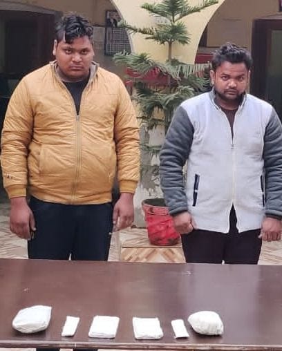 Two Bareilly smugglers arrested with 700 grams of heroin