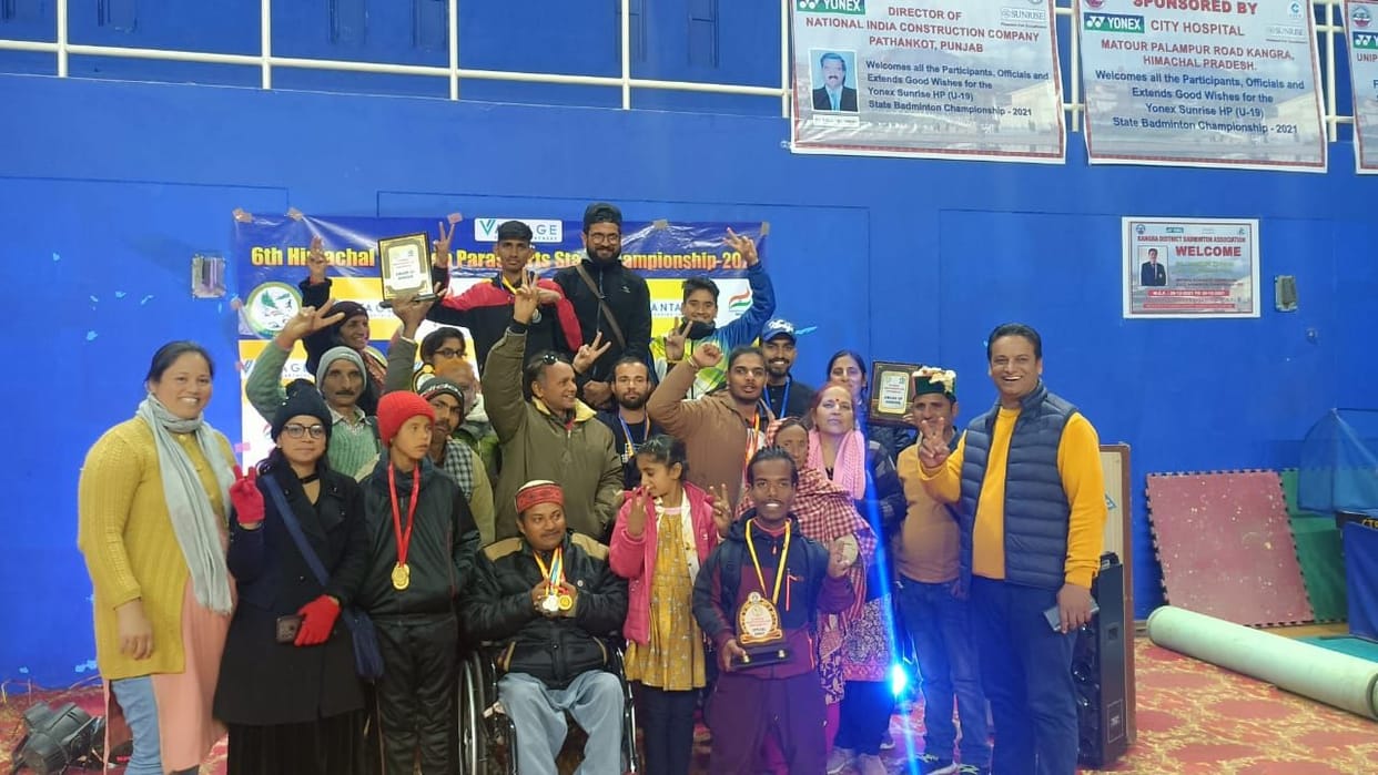 Para players of Hamirpur won 33 medals in Para Sports Championship