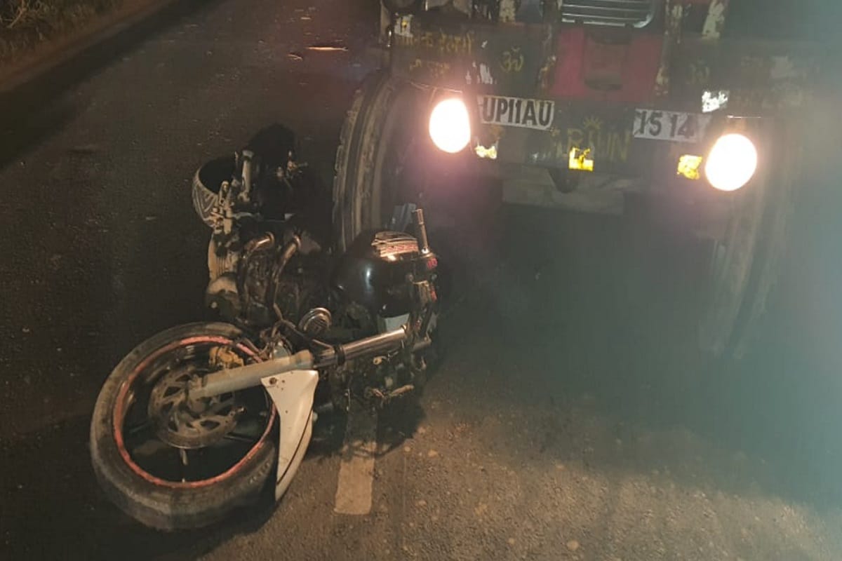 UP News: two youth have died in road accident in Saharanpur city