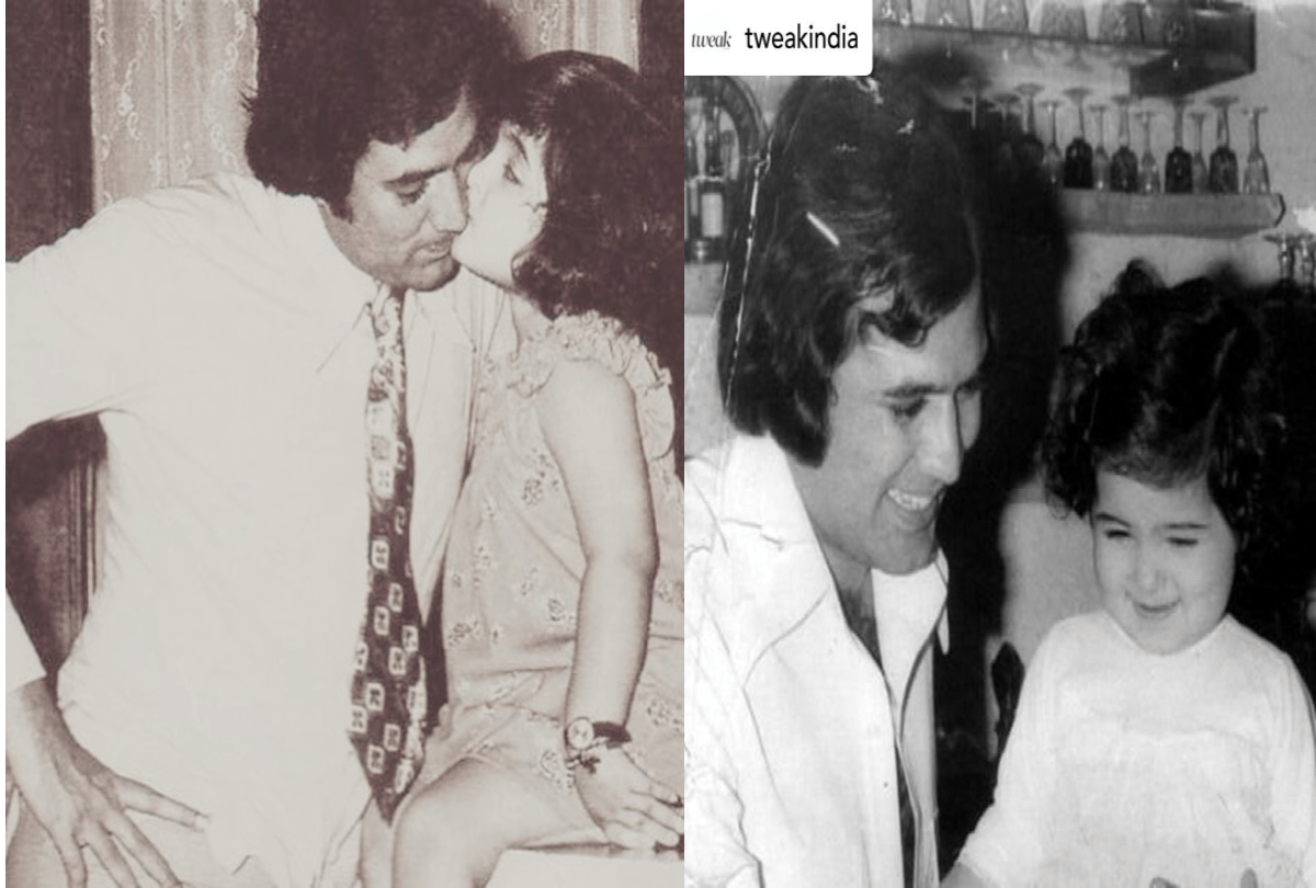 Twinkle Khanna gets emotional on Rajesh Khanna birth anniversary shares childhood picture