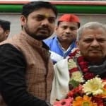 सपा प्रदेश अध्यक्ष के साथ सचिन