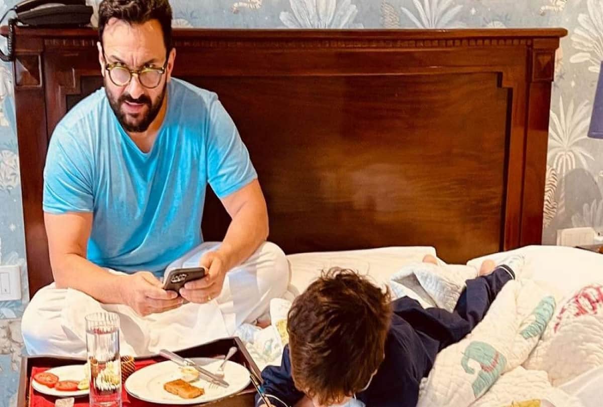 Kareena Kapoor Khan shows glimpse of her morning with Saif Ali Khan son Taimur